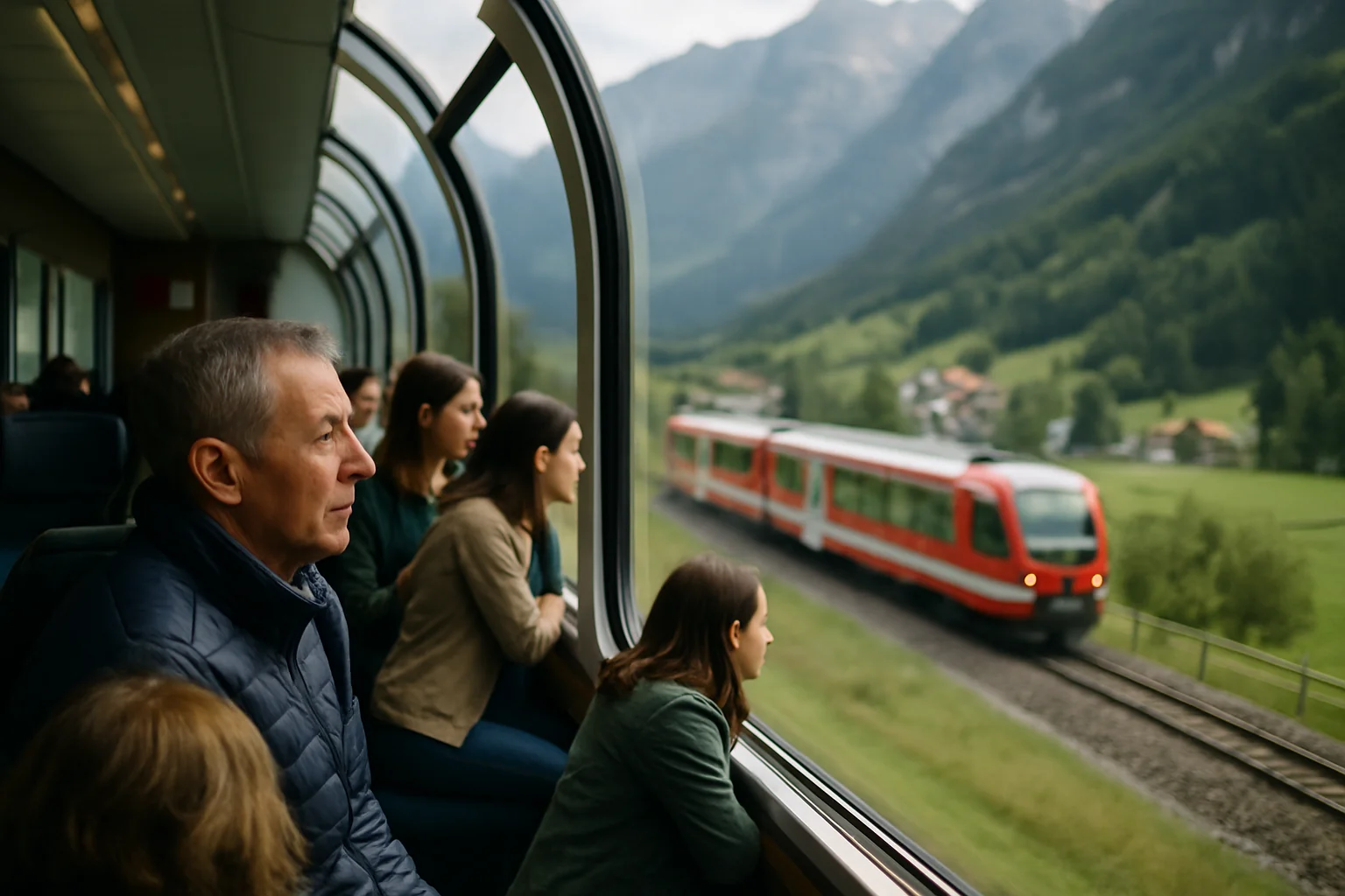 Trasee tematice în Europa pentru iubitorii de trenuri panoramice
