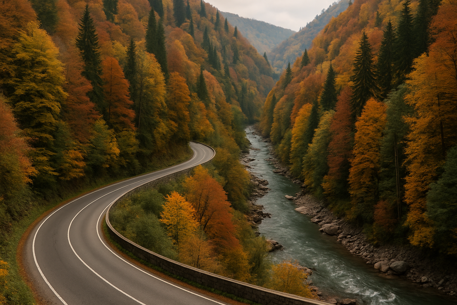 Trasee turistice auto în România: 7 itinerare și opriri