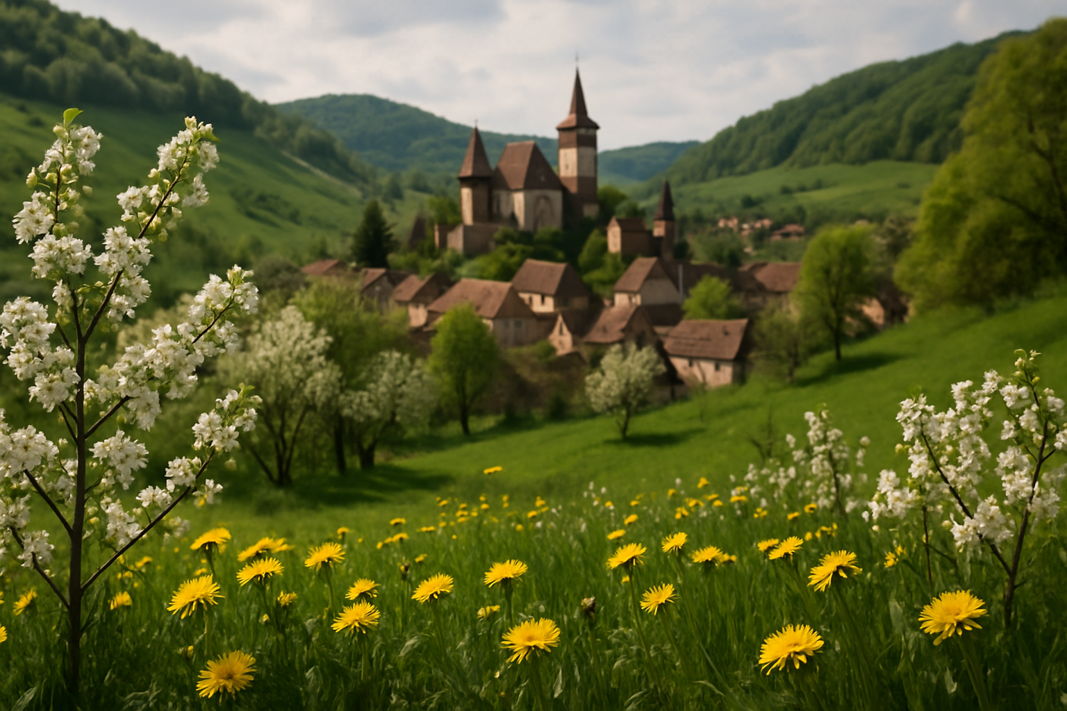 Unde mergi primăvara în România: 7 destinații și planuri